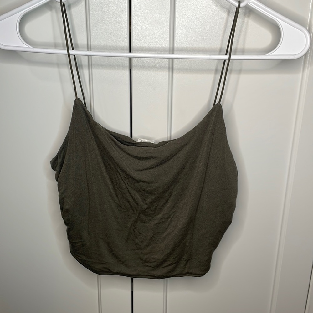 Green tanktop